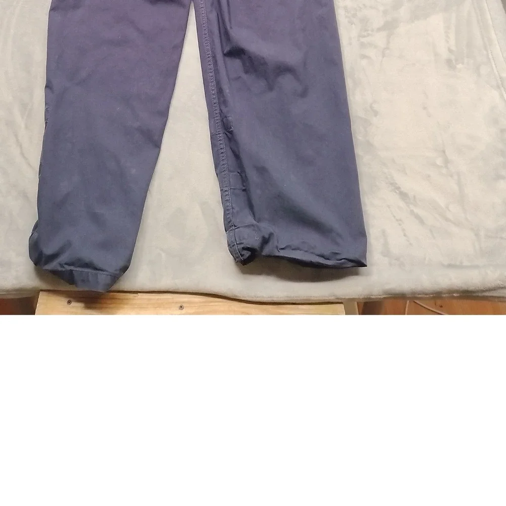 Benchmark FR Coveralls Mens Large Blue Flame Resistant FR Utility Workwear